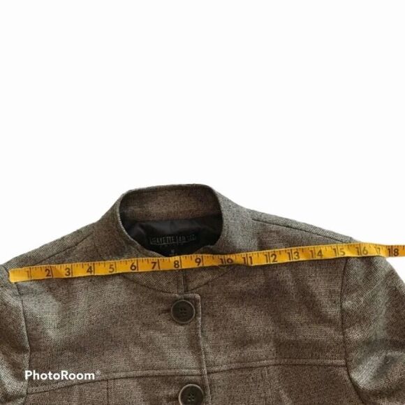 Lafayette 148 Tweed Wool Blend Blazer/Jacket Size 10P - Picture 11 of 13